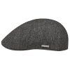 Stetson Texas Woolix Flat Cap Men - Made in The EU Grey Stetson ‎mens Hats & Caps