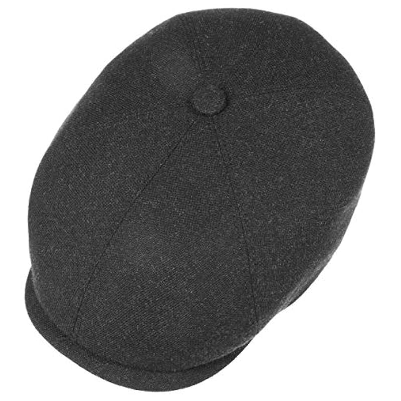 Stetson Brooklin Wool Cashmere Flat Cap Men | Made in The EU Anthracite Stetson ‎mens Hats & Caps