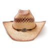 ‎mens Hats & Caps Stetson Stetson Big River – Shapeable Straw Cowboy Hat Sweated