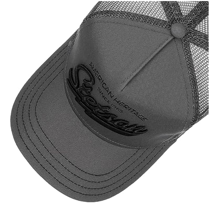 Stetson Stetson American Heritage Trucker Cap Women/Men | Grey ‎mens Hats & Caps