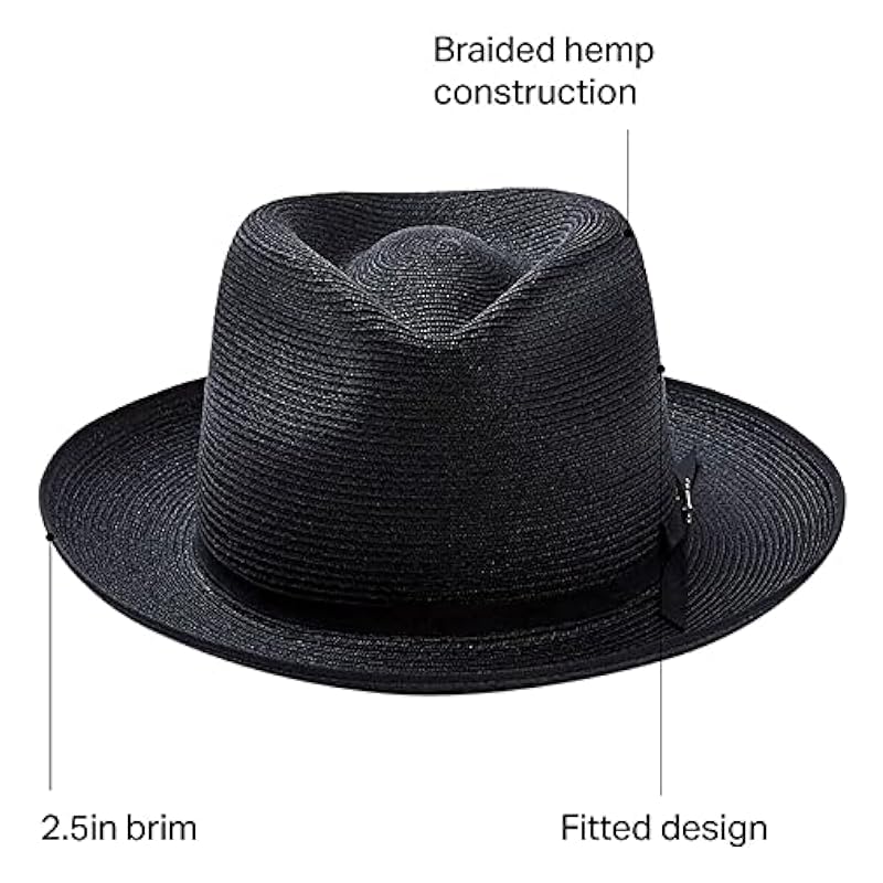 Stetson Hats & Caps ‎mens Stetson Men's Stratoliner Special Edition Black