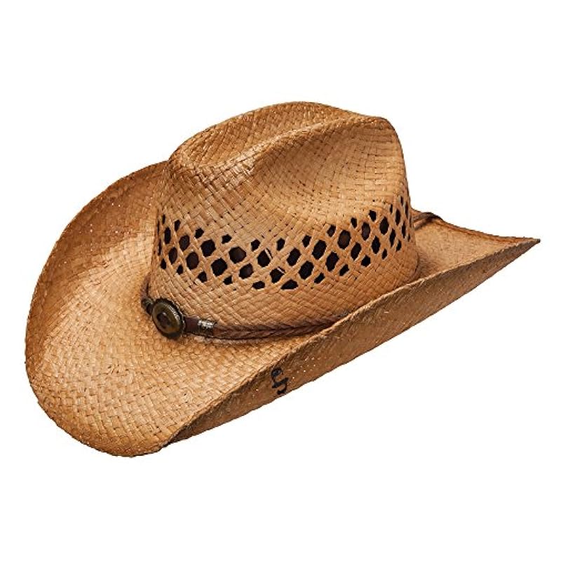 Stetson Big River Straw Raffia Hat Stetson ‎unisex-ad Hats & Caps