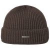 Stetson Hats & Caps ‎unisex-ad Stetson Parkman Knit Hat Women/Men | Made in Italy Dark Brown