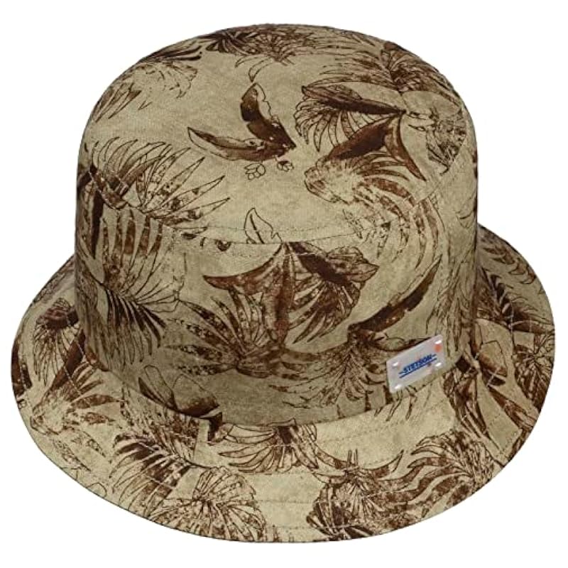 Stetson Hats & Caps ‎womens Stetson Vilco Bucket Linen Hat Women/Men - Made in The EU Khaki