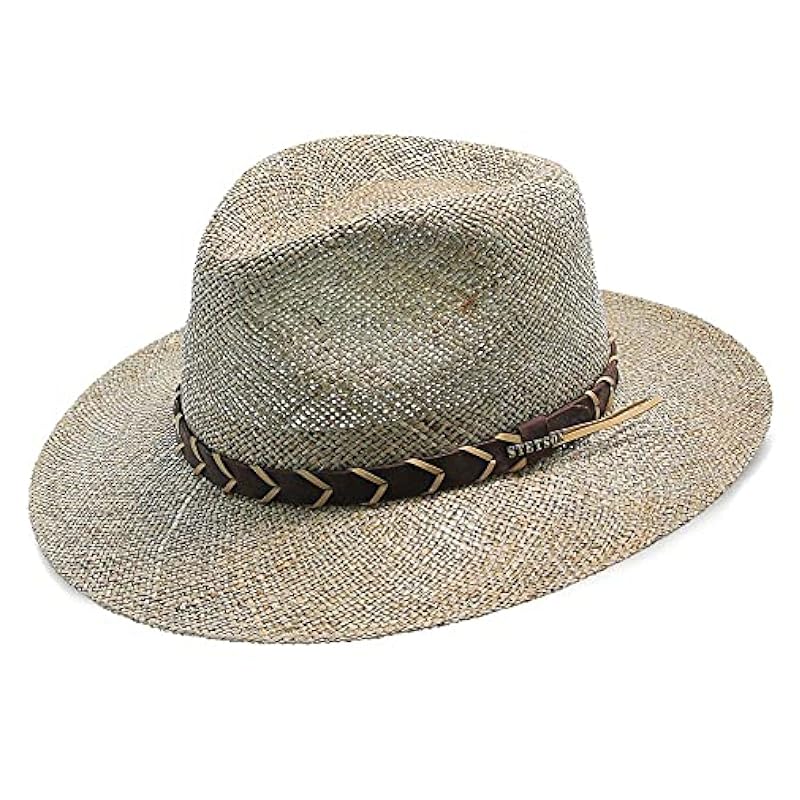 ‎womens Hats & Caps Stetson Stetson Women's Alder Wheat Straw Hat Wheat