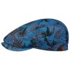 Stetson Conteo Sustainable Linen Flat Cap Men - Made in The EU Blue Stetson ‎mens Hats & Caps