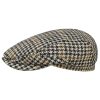Stetson Stetson Venderell Harris Tweed Flat Cap Women/Men Black-Beige 6 7/8 ‎unisex-ad Hats & Caps