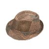 Stetson Hats & Caps ‎mens Stetson Men's Teton Patchwork Wool Fedora Hat, Brown, 2X