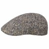 Stetson Texas Donegal Wool Flat Cap Men - Made in The EU Navy-mottled ‎mens Hats & Caps Stetson