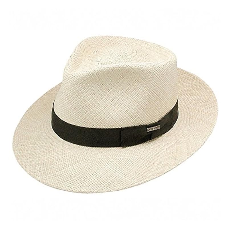 Stetson Hats & Caps ‎unisex-ad Stetson Centerdent Panama Straw Hat Natural
