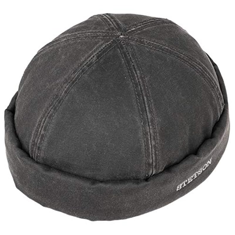 ‎mens Hats & Caps Stetson Stetson Old Cotton Winter Docker Hat Men | Black