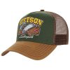 Stetson Lumberjack Trucker Cap Women/Men - Brown Stetson ‎womens Hats & Caps
