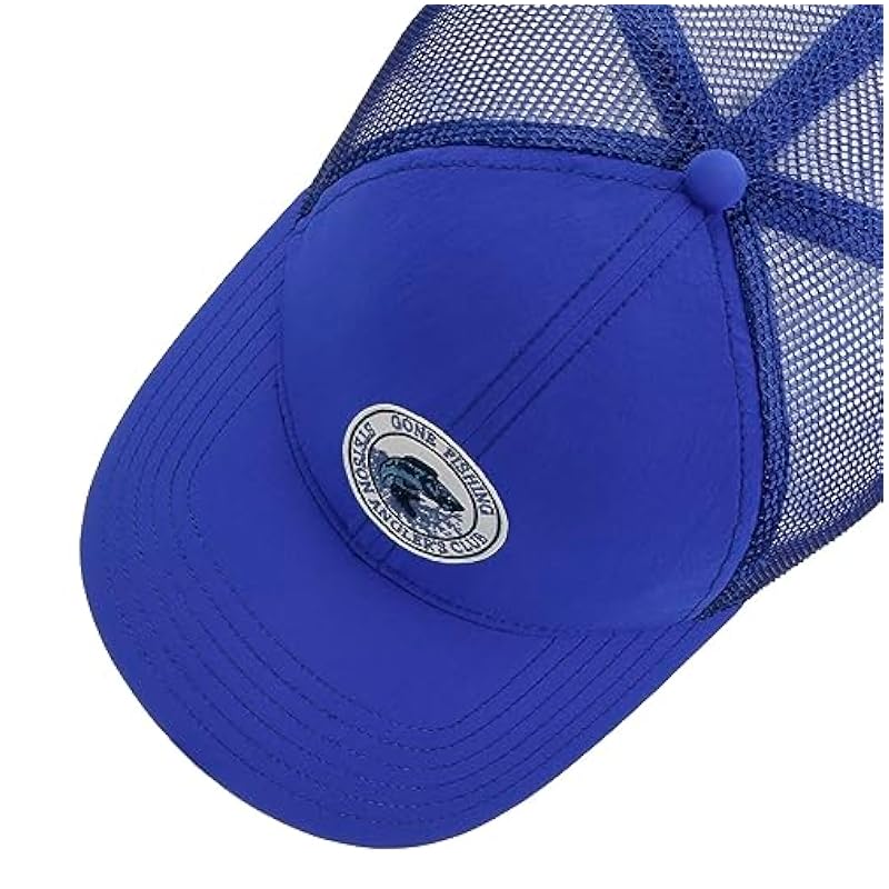 Stetson Gone Fishing Trucker Cap Women/Men - Blue ‎womens Hats & Caps Stetson