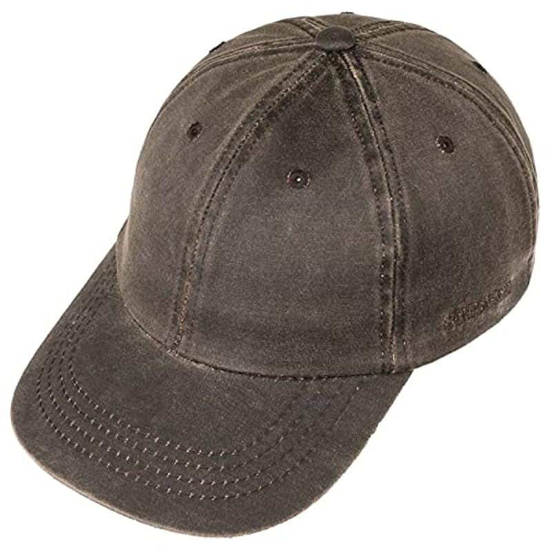 Stetson Novelty ‎unisex-ad Stetson Statesboro Old Cotton Cap Men | Brown
