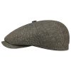 Stetson Hats & Caps ‎mens Stetson Hatteras Ellington Flat Cap Women/Men - Made in The EU Olive-mott
