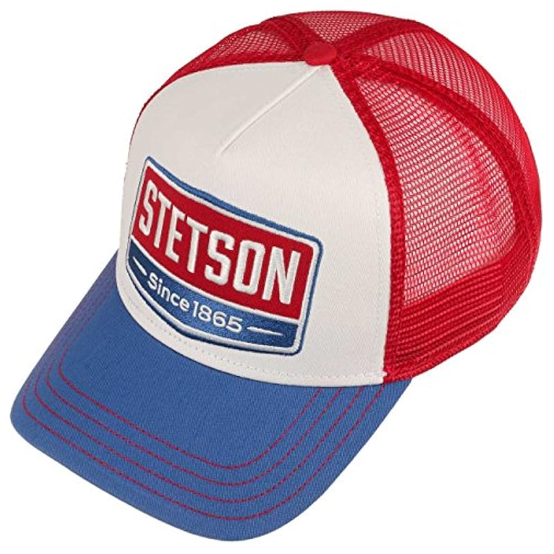 Stetson Hats & Caps ‎mens Stetson American Heritage Trucker Cap Women/Men | Blue-red