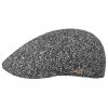Stetson Stetson Texas Donegal Wool Flat Cap Men - Made in The EU Grey-mottled ‎mens Hats & Caps