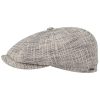 ‎mens Hats & Caps Stetson Stetson 8/4 Panel Hatteras Newsboy Caps (Beige/Black, 63 cm)