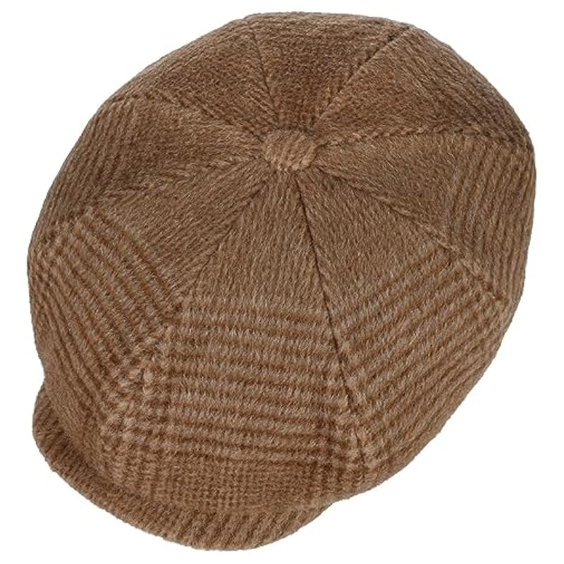 ‎mens Hats & Caps Stetson Stetson Poundhill Wool Mix 8 Panel Flat Cap Men - Made in Germany Brown