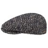 ‎mens Hats & Caps Stetson Stetson Kent Tuckmill Wool Flat Cap Men - Made in The EU Blue-beige