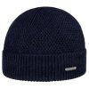 Stetson Rodrick Merino Knit Hat Women/Men - Made in Italy Navy Stetson ‎womens Hats & Caps