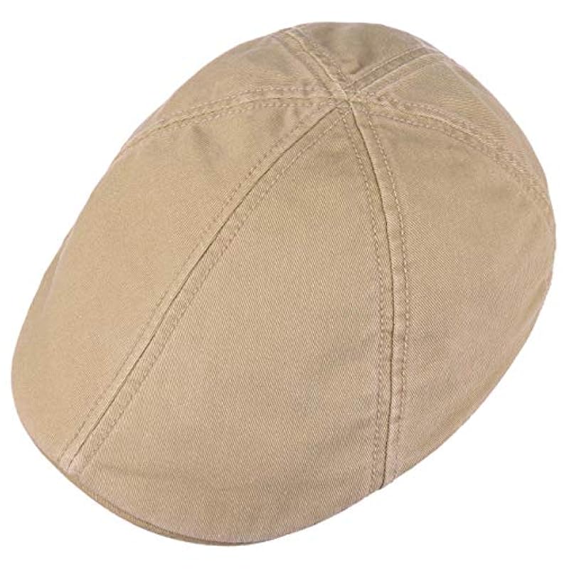 ‎mens Hats & Caps Stetson Stetson Texas Sun Protection Flat Cap Women/Men | Beige