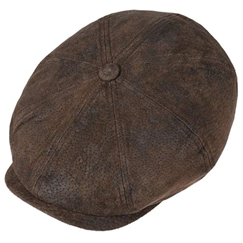 ‎mens Hats & Caps Stetson STETSON Men's Flat Brown