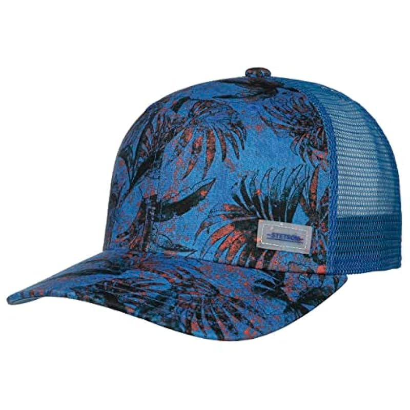 Stetson Vilco Sustainable Trucker Cap Women/Men - Blue ‎womens Hats & Caps Stetson