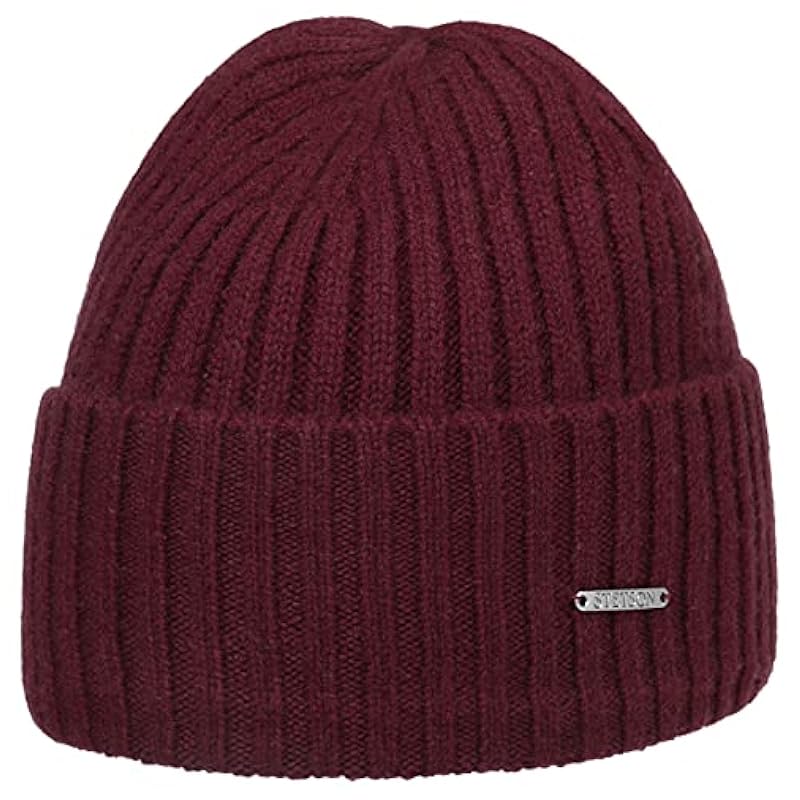 ‎womens Hats & Caps Stetson Stetson Varnell Cashmere Knit Hat Women/Men - Bordeaux