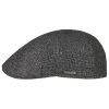 ‎mens Hats & Caps Stetson Stetson Ellington Flat Cap Men - Made in The EU Anthracite