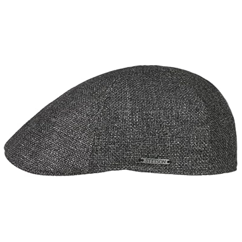 Stetson Ellington Flat Cap Men - Made in The EU Anthracite ‎mens Hats & Caps Stetson