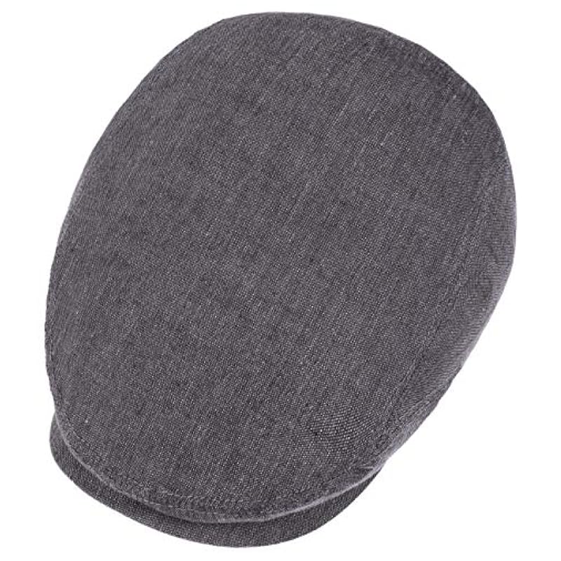 Stetson Belfast Linen Summer Flat Cap Men - Made in The EU Grey Stetson ‎mens Hats & Caps