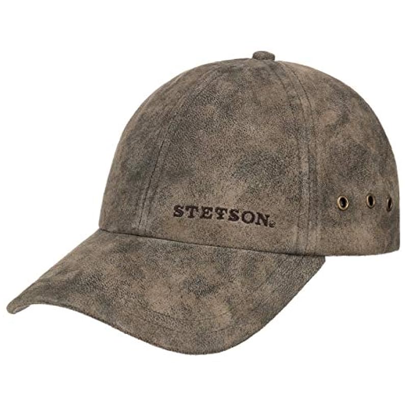 ‎unisex-ad Hats & Caps Stetson Stetson Rawlins Pigskin Baseball Cap Men | Dark Brown