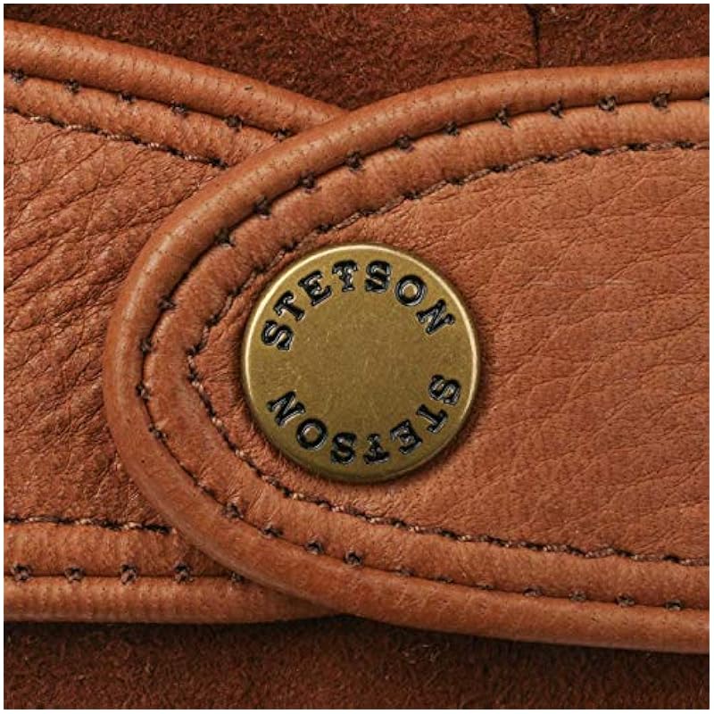 Stetson Convertible Deer Nappa Leather Gloves Men - Brown Stetson ‎mens Gloves & Mittens