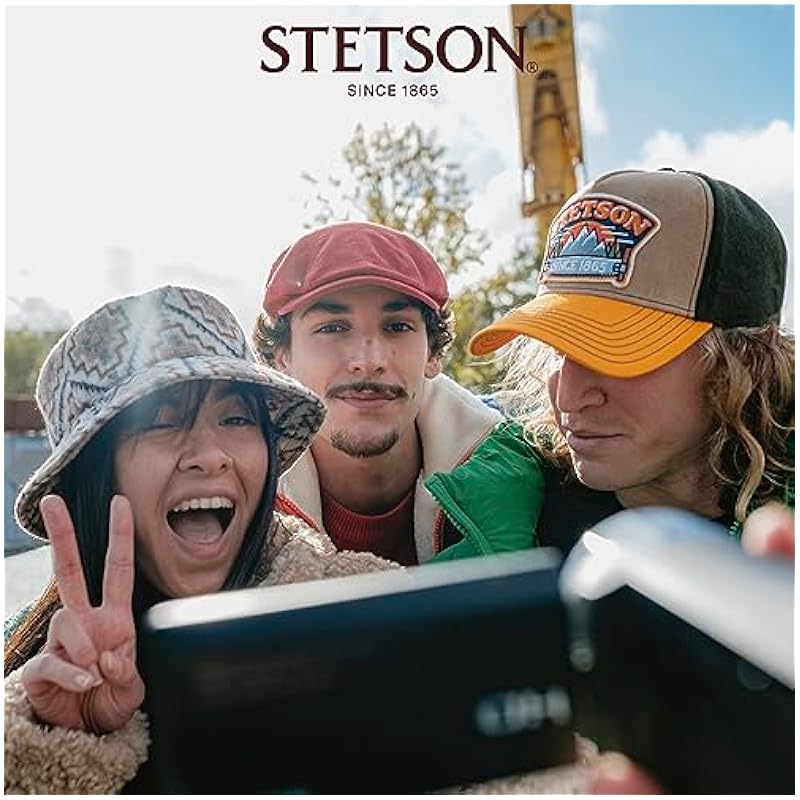 ‎mens Hats & Caps Stetson Stetson Sustainable Corduroy Ivy Cap Men - Made in The EU Pigeon Blue