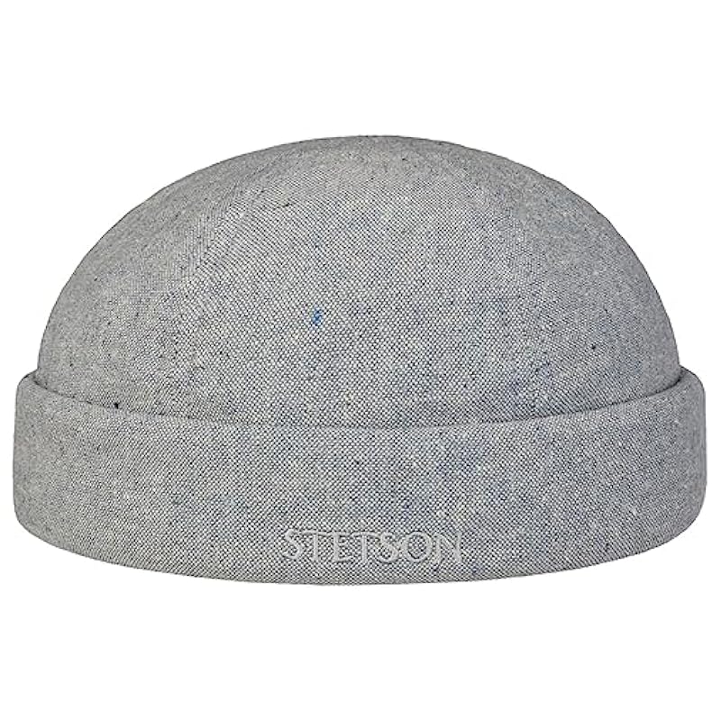 Stetson Sustainable Cotton Docker Hat Women/Men - Made in The EU Light Blue Stetson ‎womens Hats & Caps