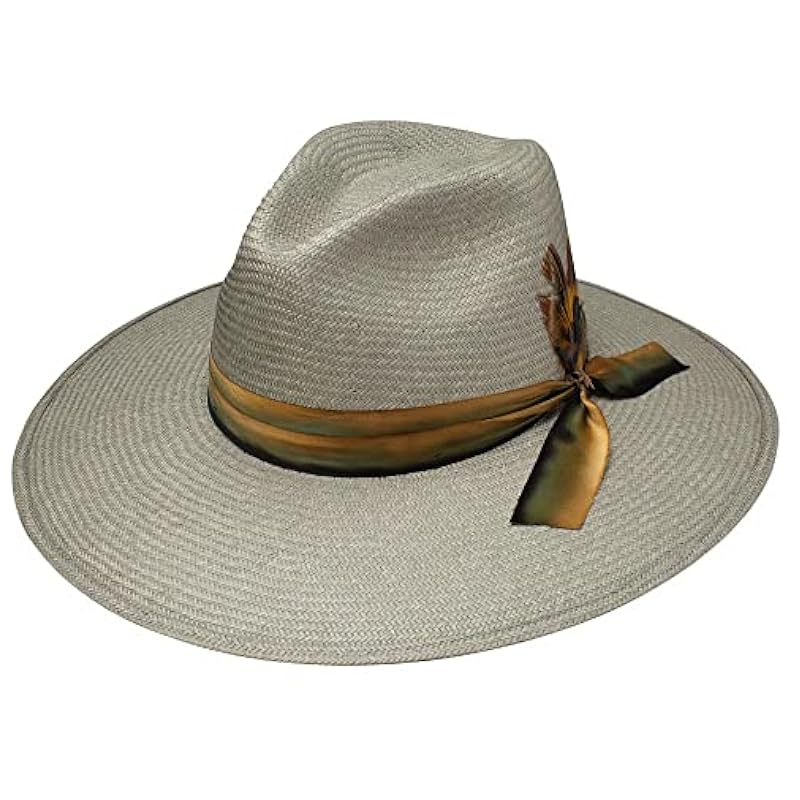 Stetson Hats Caelus Seafoam Fashion Straw Hat Grey M ‎unisex-ad Hats & Caps Stetson