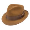 Stetson Hats & Caps ‎mens Stetson & Dobbs DWHASH-16 Mens Hashtag Hats, Cognac - 7 1/2