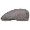 Stetson Hats & Caps ‎mens Stetson Chester Wool Silk Cashmere Flat Cap Men - Made in Germany Grey