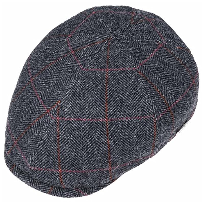 Stetson Texas Colour Lines Gatsby Cap Men Anthracite 7 1/8 Stetson ‎mens Hats & Caps